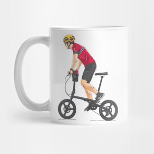 ride folding bike Mug